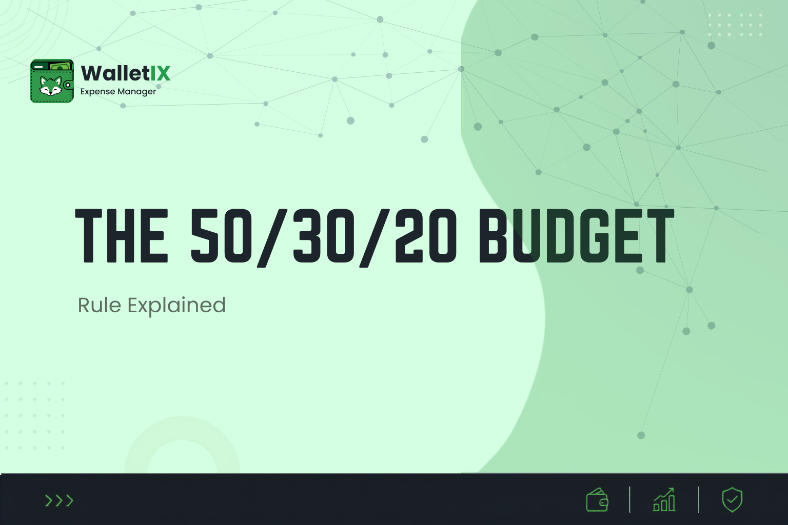 The 50/30/20 Budget Rule Explained